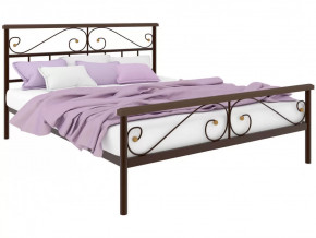 Кровать Эсмеральда Plus коричневая в Междуреченском - mezhdurechenskij.mebel-tymen.ru | фото