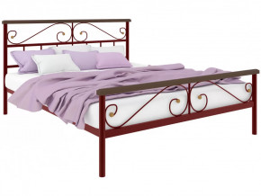 Кровать Эсмеральда Plus красная в Междуреченском - mezhdurechenskij.mebel-tymen.ru | фото