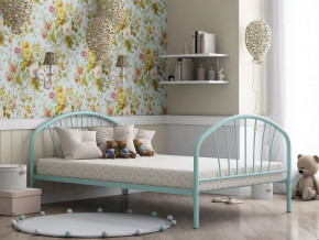 Кровать Эвора Голубой в Междуреченском - mezhdurechenskij.mebel-tymen.ru | фото