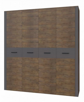 "КУБА" шкаф ШР-4 платье и бельё в Междуреченском - mezhdurechenskij.mebel-tymen.ru | фото