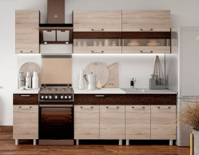 Кухня Монтана 2.0м в Междуреченском - mezhdurechenskij.mebel-tymen.ru | фото