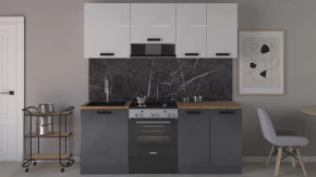 Кухонный гарнитур «Аляска» длиной 200 см в Междуреченском - mezhdurechenskij.mebel-tymen.ru | фото