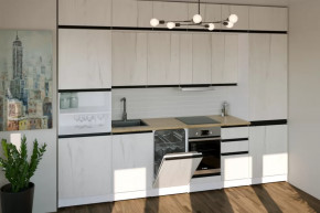 Кухонный гарнитур Амели люкс 3000 мм в Междуреченском - mezhdurechenskij.mebel-tymen.ru | фото