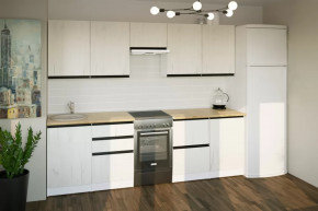Кухонный гарнитур Амели мега 2500 мм в Междуреченском - mezhdurechenskij.mebel-tymen.ru | фото