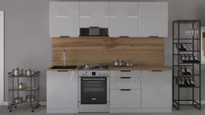 Кухонный гарнитур Аттика длиной 240 см в Междуреченском - mezhdurechenskij.mebel-tymen.ru | фото