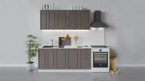 Кухонный гарнитур «Бьянка» длиной 180 см в Междуреченском - mezhdurechenskij.mebel-tymen.ru | фото