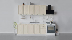 Кухонный гарнитур «Бьянка» длиной 200 см в Междуреченском - mezhdurechenskij.mebel-tymen.ru | фото