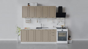 Кухонный гарнитур «Бьянка» длиной 200 см в Междуреченском - mezhdurechenskij.mebel-tymen.ru | фото