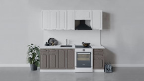 Кухонный гарнитур «Бьянка» длиной 220 см в Междуреченском - mezhdurechenskij.mebel-tymen.ru | фото