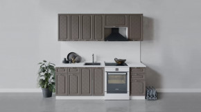 Кухонный гарнитур «Бьянка» длиной 220 см в Междуреченском - mezhdurechenskij.mebel-tymen.ru | фото