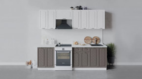 Кухонный гарнитур «Бьянка» длиной 240 см в Междуреченском - mezhdurechenskij.mebel-tymen.ru | фото