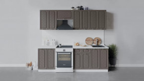 Кухонный гарнитур «Бьянка» длиной 240 см в Междуреченском - mezhdurechenskij.mebel-tymen.ru | фото