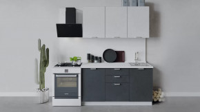 Кухонный гарнитур «Гранита» длиной 150 см в Междуреченском - mezhdurechenskij.mebel-tymen.ru | фото