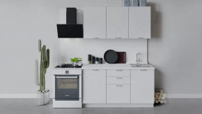 Кухонный гарнитур «Гранита» длиной 150 см в Междуреченском - mezhdurechenskij.mebel-tymen.ru | фото