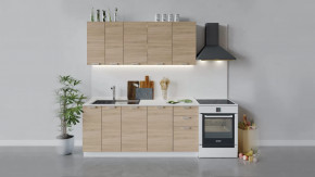 Кухонный гарнитур «Гранита» длиной 180 см в Междуреченском - mezhdurechenskij.mebel-tymen.ru | фото