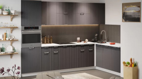 Кухонный гарнитур «Кимберли» №5 Белый, Муссон в Междуреченском - mezhdurechenskij.mebel-tymen.ru | фото