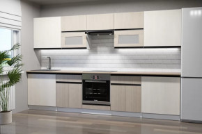 Кухонный гарнитур Кварц экстра 3000 мм в Междуреченском - mezhdurechenskij.mebel-tymen.ru | фото