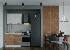 Кухонный гарнитур Лада-1000 столешница 38 мм в Междуреченском - mezhdurechenskij.mebel-tymen.ru | фото