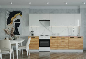 Кухонный гарнитур Лада-3000 столешница 26 мм в Междуреченском - mezhdurechenskij.mebel-tymen.ru | фото