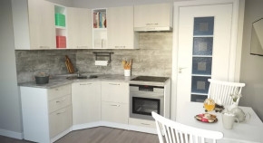 Кухонный гарнитур Лариса оптима 4 1400*2000 мм в Междуреченском - mezhdurechenskij.mebel-tymen.ru | фото