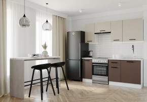 Кухонный гарнитур Латте-2000 столешница 26 мм в Междуреченском - mezhdurechenskij.mebel-tymen.ru | фото