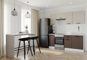 Кухонный гарнитур Латте-2000 столешница 38 мм в Междуреченском - mezhdurechenskij.mebel-tymen.ru | фото