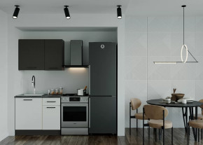 Кухонный гарнитур Лофт-1000 столешница 26 мм в Междуреченском - mezhdurechenskij.mebel-tymen.ru | фото