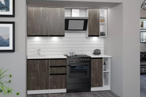 Кухонный гарнитур Ноктюрн медиум 1400 мм в Междуреченском - mezhdurechenskij.mebel-tymen.ru | фото