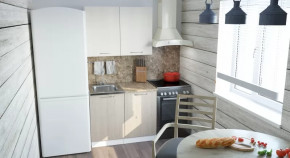 Кухонный гарнитур Ольга мини 1 1000 мм в Междуреченском - mezhdurechenskij.mebel-tymen.ru | фото