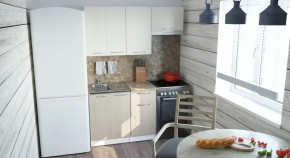 Кухонный гарнитур Ольга нормал 2 1500 мм в Междуреченском - mezhdurechenskij.mebel-tymen.ru | фото