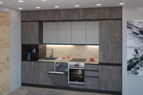 Кухонный гарнитур Симфония люкс 3000 мм в Междуреченском - mezhdurechenskij.mebel-tymen.ru | фото