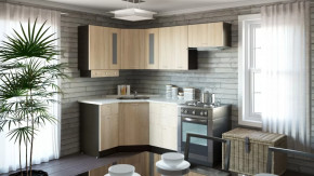 Кухонный гарнитур Симона литл 1300*2000 мм в Междуреченском - mezhdurechenskij.mebel-tymen.ru | фото