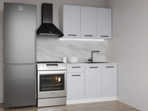 Кухонный гарнитур Смоки-1200 МДФ столешница 38 мм в Междуреченском - mezhdurechenskij.mebel-tymen.ru | фото