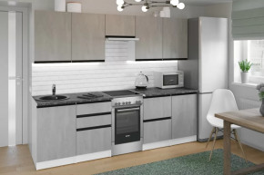 Кухонный гарнитур Сюита мега 2500 мм в Междуреченском - mezhdurechenskij.mebel-tymen.ru | фото