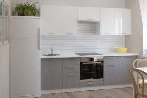 Кухонный гарнитур Терция базис 2400 мм в Междуреченском - mezhdurechenskij.mebel-tymen.ru | фото