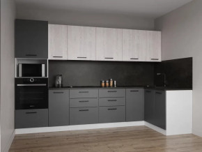 Кухонный гарнитур угловой Санторини-3200х1400 МДФ столешница 38 мм в Междуреченском - mezhdurechenskij.mebel-tymen.ru | фото