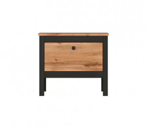 LOFT тумба KOM1K/55 (Дуб вотан/Черный) в Междуреченском - mezhdurechenskij.mebel-tymen.ru | фото