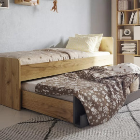 Лойс 80 Кровать со спинкой в Междуреченском - mezhdurechenskij.mebel-tymen.ru | фото