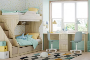 Модульная детская Акварель в Междуреченском - mezhdurechenskij.mebel-tymen.ru | фото
