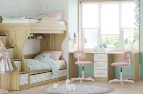 Модульная детская Оливия в Междуреченском - mezhdurechenskij.mebel-tymen.ru | фото