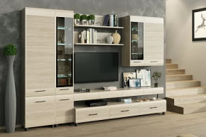 Модульная гостиная Камелия композиция-1 в Междуреченском - mezhdurechenskij.mebel-tymen.ru | фото