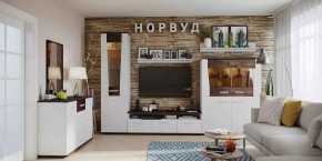 Модульная гостиная Норвуд в Междуреченском - mezhdurechenskij.mebel-tymen.ru | фото