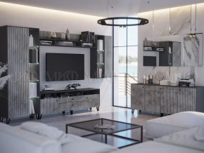 Модульная гостиная Оливия Мрамор Глянец в Междуреченском - mezhdurechenskij.mebel-tymen.ru | фото