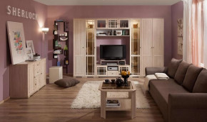 Модульная гостиная Sherlock в Междуреченском - mezhdurechenskij.mebel-tymen.ru | фото