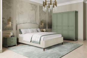 Модульная спальня Лорето Лак Зелёный самшит в Междуреченском - mezhdurechenskij.mebel-tymen.ru | фото