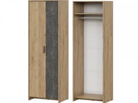 Шкаф двухстворчатый МСП-1 в Междуреченском - mezhdurechenskij.mebel-tymen.ru | фото