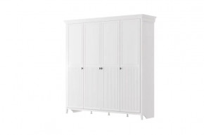 Никеа Шкаф распашной для одежды ШР-4 Белый в Междуреченском - mezhdurechenskij.mebel-tymen.ru | фото