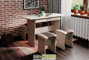 Обеденная группа тип 2 в Междуреченском - mezhdurechenskij.mebel-tymen.ru | фото