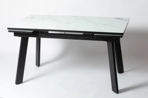 Обеденный стол Стайл 42 Мрамор марквина в Междуреченском - mezhdurechenskij.mebel-tymen.ru | фото