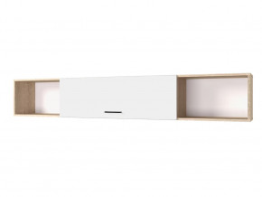 Полка 2032 Анталия Белый Софт в Междуреченском - mezhdurechenskij.mebel-tymen.ru | фото